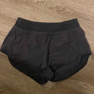 Black lulu lemon shorts